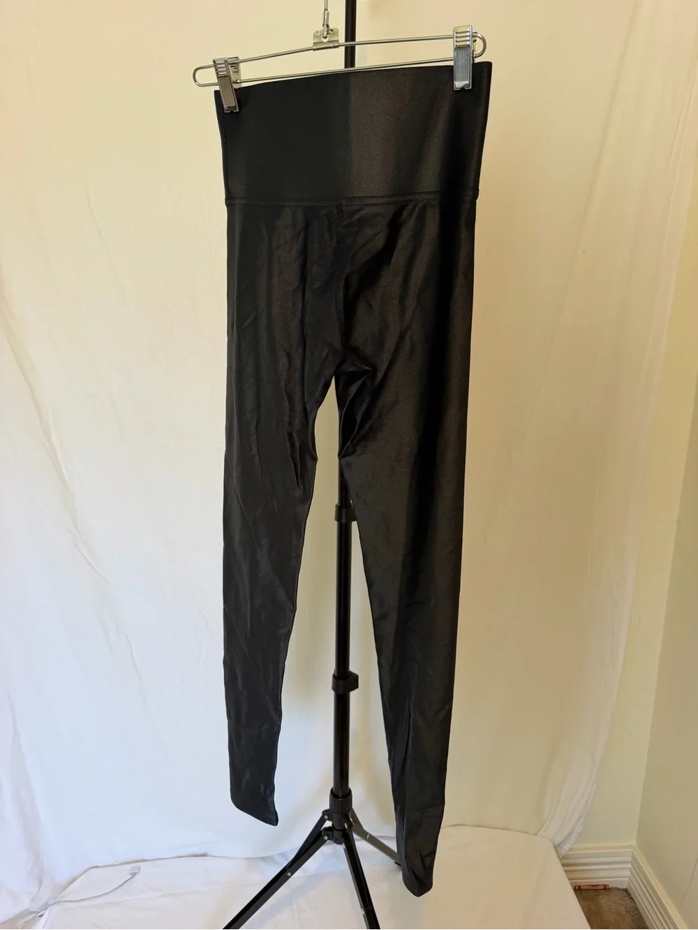 Carbon38 Takara Shine High Rise 7/8 Leggings Black XS Liquid Shine